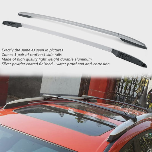 Aluminium Dakdragers Rails voor Toyota RAV4 (2013-2019) - Zilver
