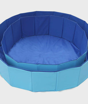 Opvouwbaar PVC Hondenbad 120x30cm - Draagbaar Zwembad voor Binnen & Buiten Gebruik