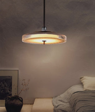 Moderne Gouden Minimalistische Hanglamp met LED - Stijlvolle Decoratie voor Eetkamer, Slaapkamer