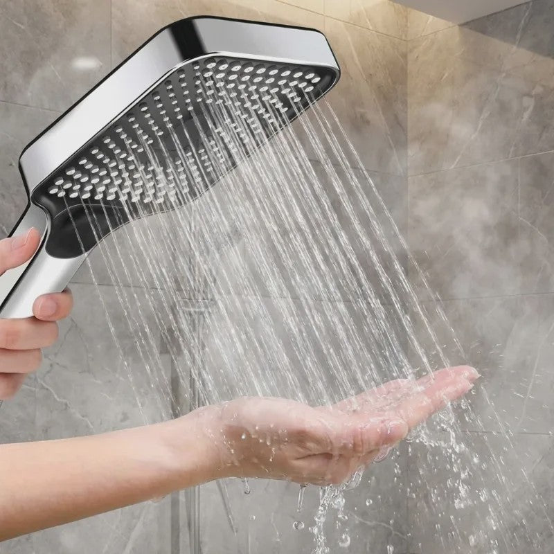 Regendouchekop met 3 standen: Hoge Druk, Waterbesparend & Grote Flow