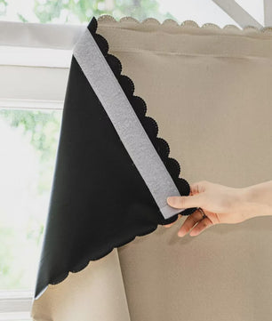 100% Verduisterende Gordijnen - Zelfklevend, Boorvrij - Wit - Sfeervolle Decoratie voor Slaapkamer & Keuken