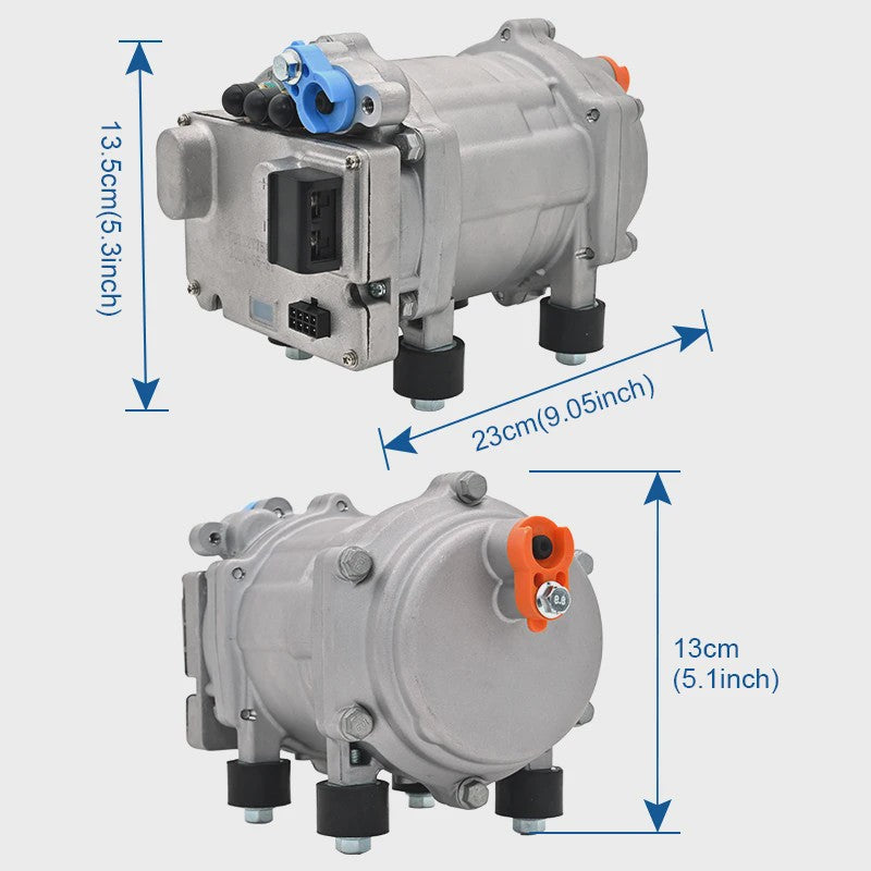 Universele 12V/24V Elektrische Airco & Verwarming Unit met Compressor voor Vrachtwagen en Camper