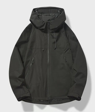 Unisex Waterdichte Ademende Outdoor Jas met Capuchon - Sport & Wandelen