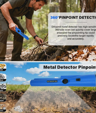 Draagbare Metaaldetector Pinpointer - Waterdicht, 360° Scanning & LED Verlichting