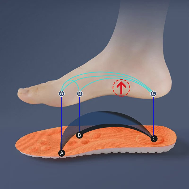 Latex Sportzolen - Zachte Hoge Elasticiteit, Ademend & Schokabsorberend met Voetboogondersteuning