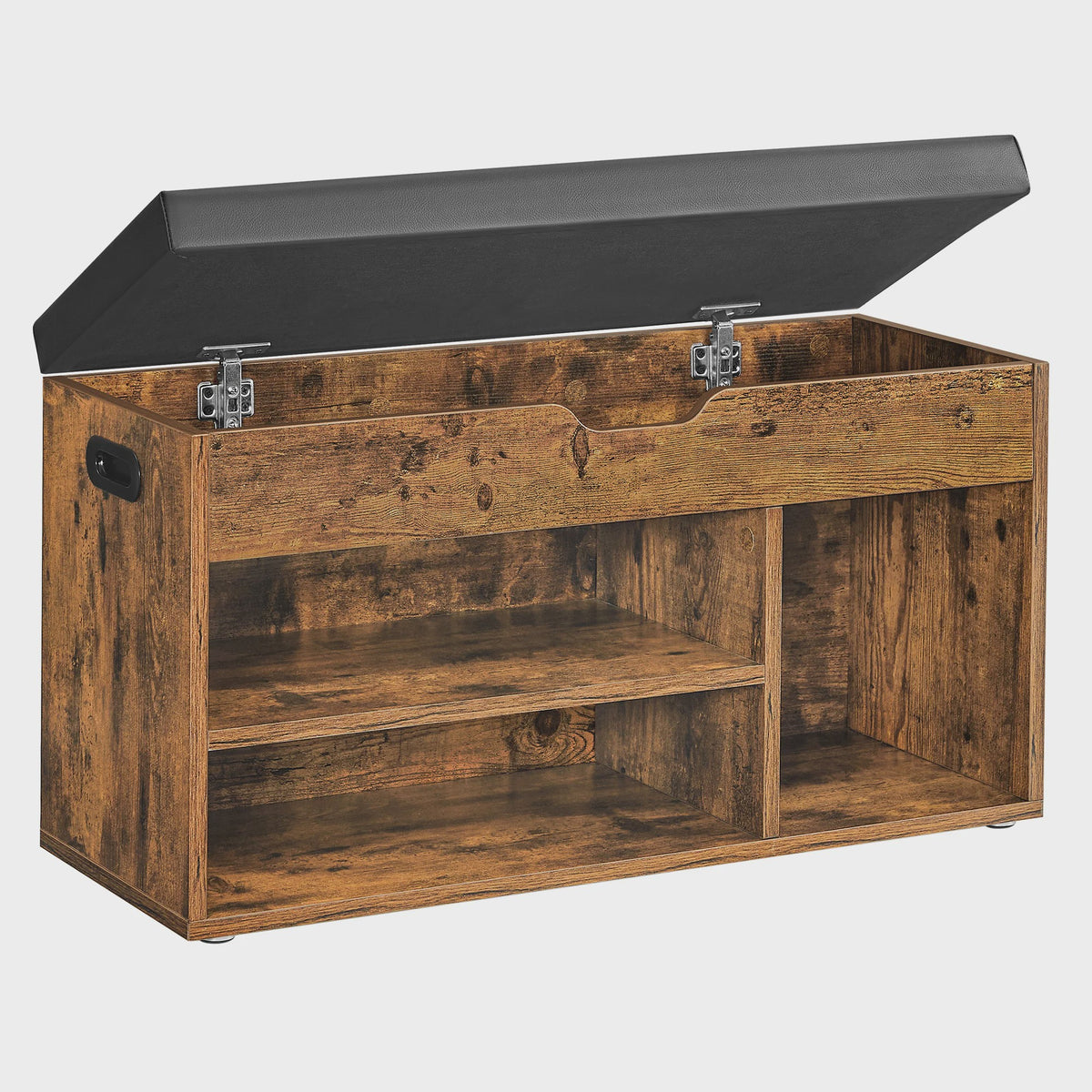 VASAGLE Schoenenbank met Opbergruimte en Zitting - 80x30x44 cm