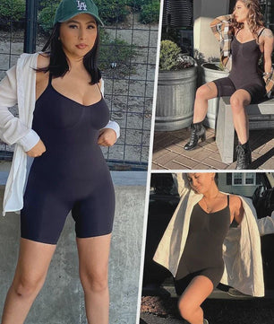 Corrigerende Bodysuit met Short: Buikcontrole, Taille Trainer & Billenlifter