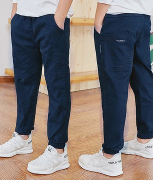 Jongens Broek Katoen Lente Herfst Casual Sport Broek Kinderen 3-13 Jaar