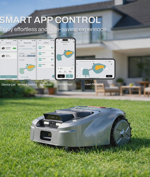 ISWARD GS Robotmaaier: Draadloos, 1000m², RTK+AI Vision, App-bediening, GPS Anti-diefstal
