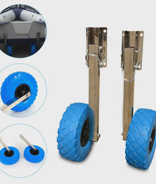 Opblaasbare Boot Trailer Wielenset - Lanceerwielen voor Bijboot & Rubberboot
