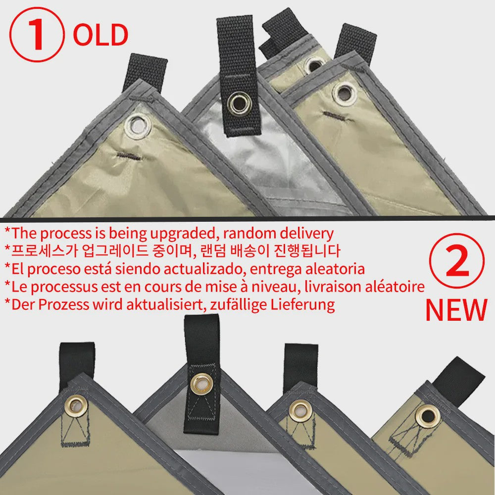 Waterdichte Camping Tarp - UV-bestendige Luifel & Zonnescherm voor Buiten