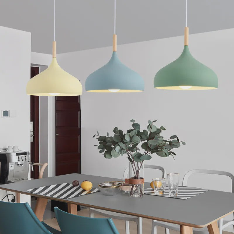 Moderne Aluminium Macaroon Hanglamp - Stijlvolle Verlichting voor Restaurant, Slaapkamer & Kantoor