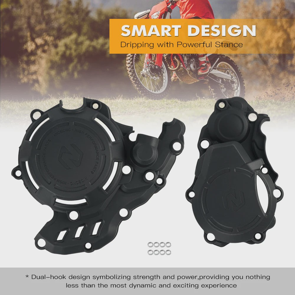 Crankcase & Koppeling Beschermer voor KTM EXC 250F/350F, Husqvarna FE 250/350 (2017-2023) & GasGas EC250F/ECF 350 (2021-2023)
