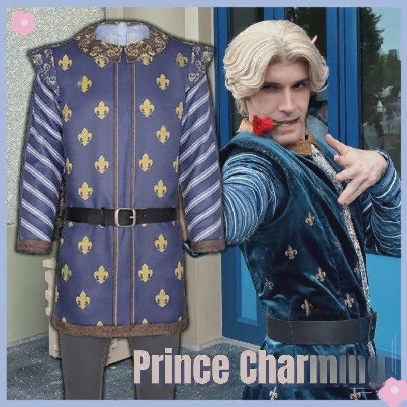 Prins Charming Kostuum - Shrek Cosplay Outfit voor Carnaval & Feest