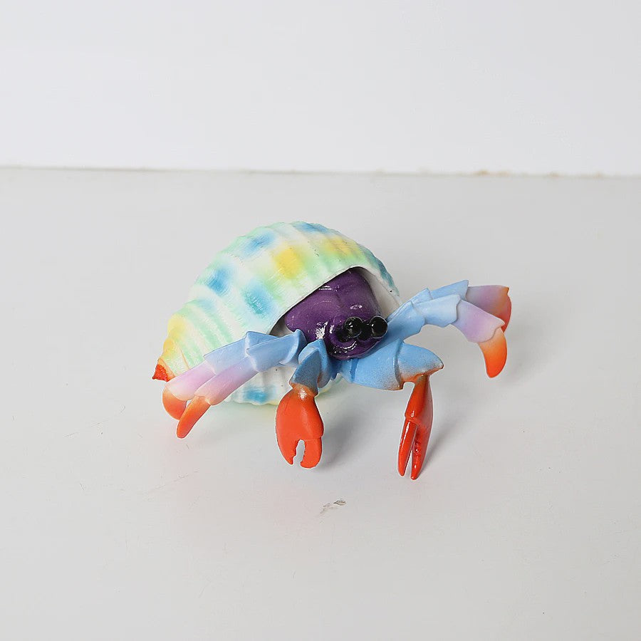 Realistische Heremietkreeft Figuur - Duurzaam PVC Zeedier Speelgoed voor Kinderen