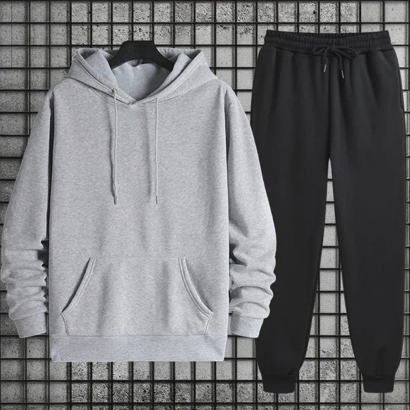 Heren Trainingspak: Hoodie met Joggingbroek - Casual & Sportief