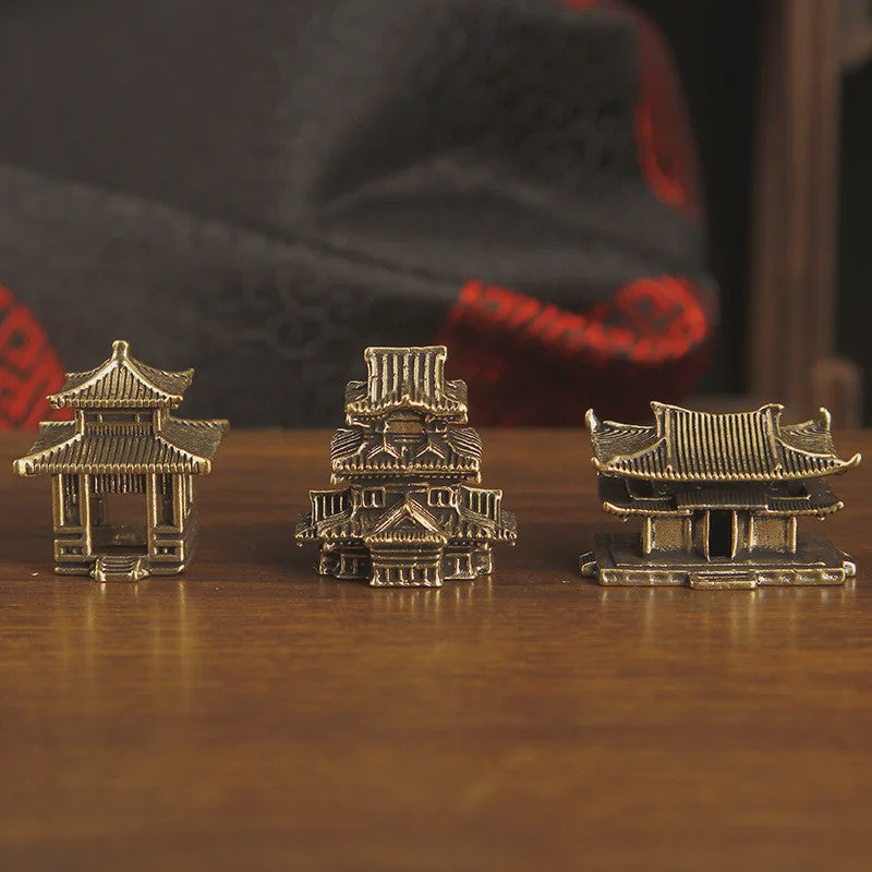 Miniatuur Chinese Architectuur Decoratie - Paviljoens & Gebouwen voor Huis, Tuin & Aquarium