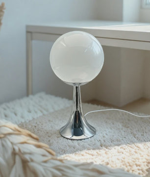 Glazen Bol Tafellamp Nordic Design - Sfeervolle Verlichting met 3 Kleurtemperaturen