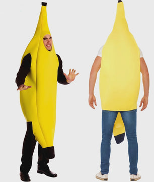 Grappig Bananen Kostuum voor Volwassenen - Perfect voor Feestjes, Carnaval & Halloween