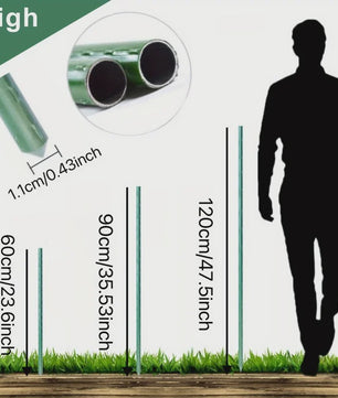 20x Stevige Tuinstokken - Multifunctionele Ondersteuning voor Groenten, Klimplanten & Fruit