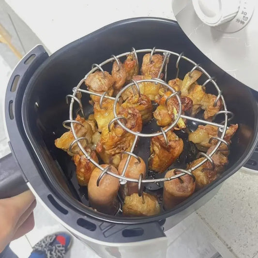Verticale Grill Racks van Roestvrij Staal - 12/24/49 Spiesjes Houder