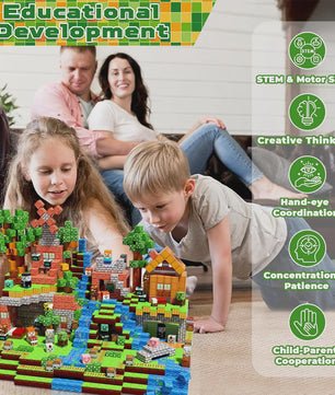 Magnetische Bouwstenen Speelgoed - Creatieve Architectuur Model Set voor Kinderen