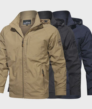 Waterdichte Heren Outdoor Jas - Ademend & Winddicht voor Camping, Vissen en Wandelen