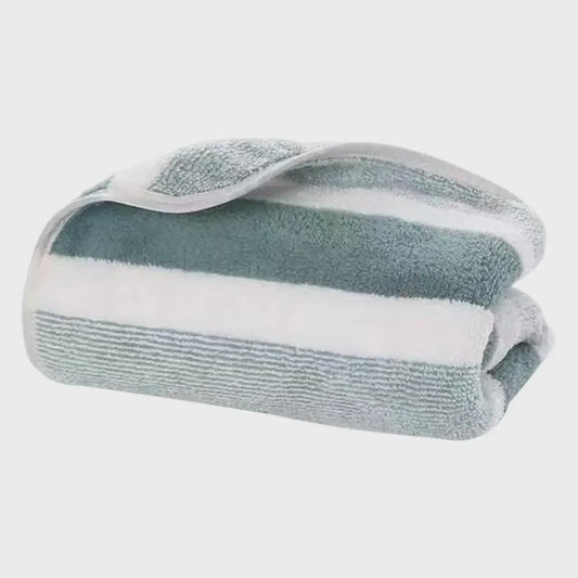 Zachte Gestreepte Handdoek & Badhanddoek Set - Sneldrogend en Absorberend
