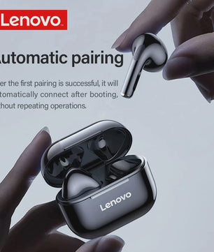 Lenovo LP40 Draadloze Oordopjes - TWS Bluetooth 5.0, Touch Control, Sport & Stereo Geluid