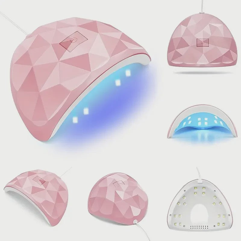 UV LED Nageldroger Lamp - Snel Drogen Gel Nagellak - Oogvriendelijk & Salon Kwaliteit