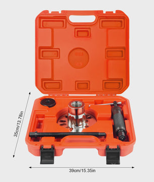 10T Hydraulische Wiel Verwijderaar Set - Professionele Velg Trekker voor 4/5 Gats Velgen (96-125mm)