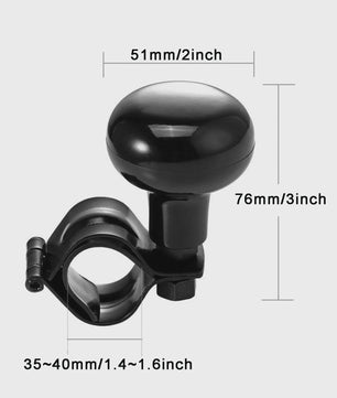 Universele Anti-slip Stuurwiel Spinner Knop - Verhoog Grip & Controle
