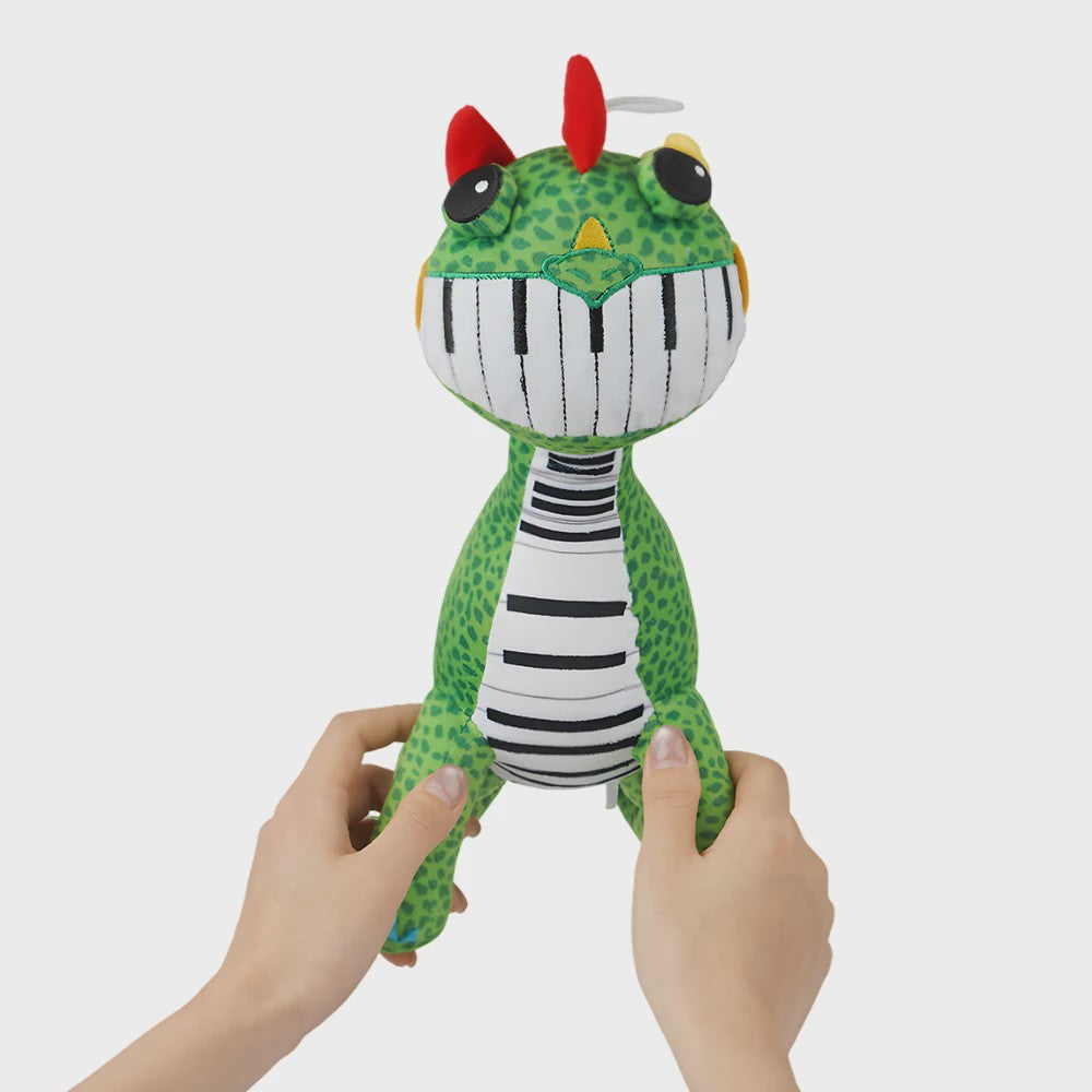 Poppy Playtime Pianosaurus Pluche Speelgoed - 30cm Zachte Dinosaurus Knuffel