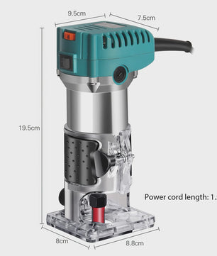 Krachtige 1380W Elektrische Hout Router & Trimmer voor Frezen, Graveren en Frezen