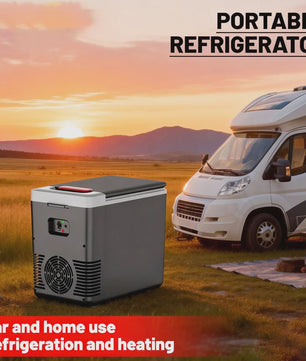 Draagbare Mini Koelkast 10L - 12V Auto & 220V Huis - Koelen & Verwarmen
