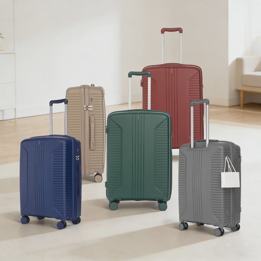 Reis Koffer Set 3-delig: 20, 24, 28 Inch Trolley met Wielen en Cijferslot