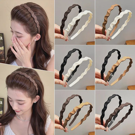 Stijlvolle Golf Haarband voor Dames & Meisjes - Trendy Plastic Hoofdband Accessoire