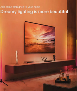 120cm LED RGB Vloerlamp met Muziekreactieve Sfeerverlichting