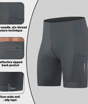 X-TIGER Premium Fietsbroek Heren met 5D Gel Pad - Ademend & Comfortabel