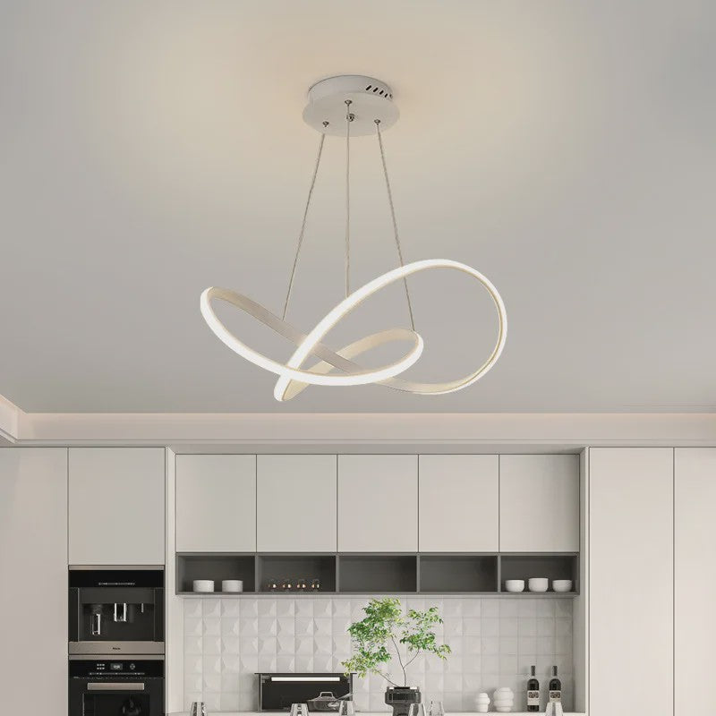 Moderne LED Plafondlamp Chandelier - Stijlvolle Hanglamp voor Woonkamer, Eetkamer & Hal