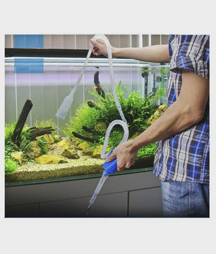 Semi-automatische Aquarium Sifon Pomp - Eenvoudige Waterwissel & Reiniging