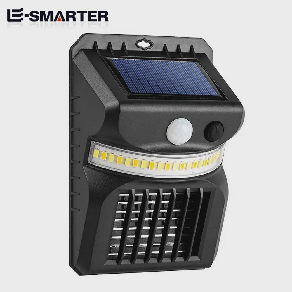 Solar Tuinlamp met Muggenkiller & Bewegingssensor - Waterdicht Buitenlicht