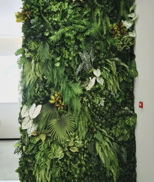 Kunstgras Muurpaneel - Luxe Boxwood Hedge voor Binnen & Buiten - Verticale Tuindecoratie
