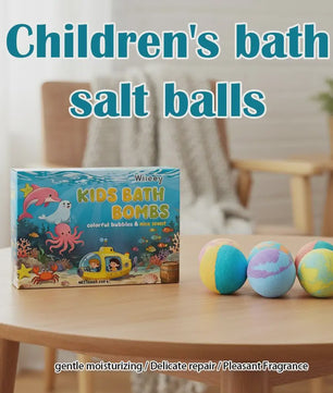 6x Kleurrijke Bruisballen Set - Bruisende Badballen voor Kinderen