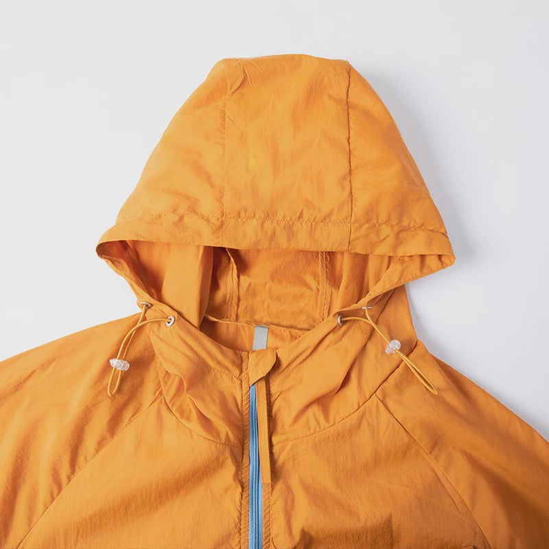 Unisex Zonnebeschermende Windjack - Lichtgewicht & Ademend voor Outdoor Avonturen