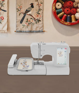 Automatische Borduur- en Naaimachine met 7" Kleurenscherm - 96 Borduurpatronen & 162 Naaiprogramma's