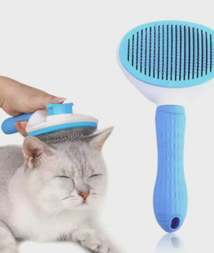 Zelfreinigende Honden- en Kattenborstel – Efficiënte Haarverwijderaar voor Verzorging
