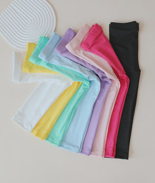 Zachte Kinder Leggings voor Meisjes - Elastisch & Kleurrijk - Dagelijks Gebruik (2-12 Jaar)
