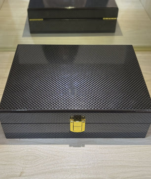 Luxe Houten Sieradenkist met Slot - Klassieke Opbergdoos voor Juwelen en Waardevolle Spullen