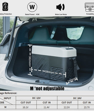 Alpicool KCF15 15L Draagbare Compressor Koelbox - Ideaal voor Auto, Camping & Reizen (12/24V)